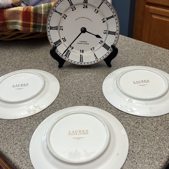 Ralph Lauren designer plates Set a four - Picture 2 of 2
